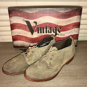 Sale! NIB Suede VINTAGE Booties - Size 9